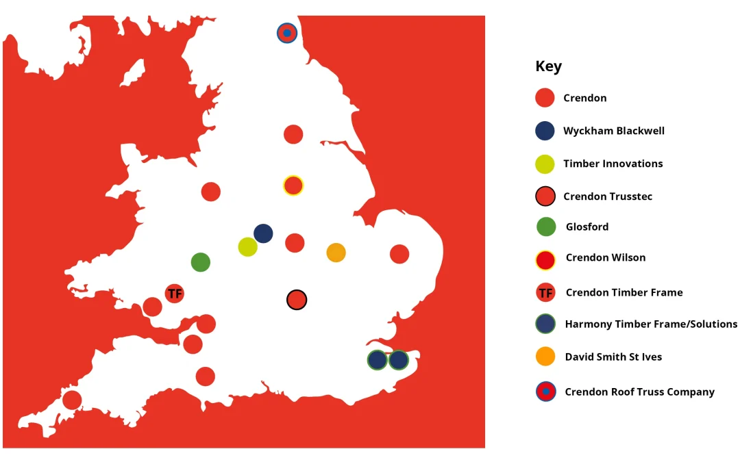 Timber Frame Map